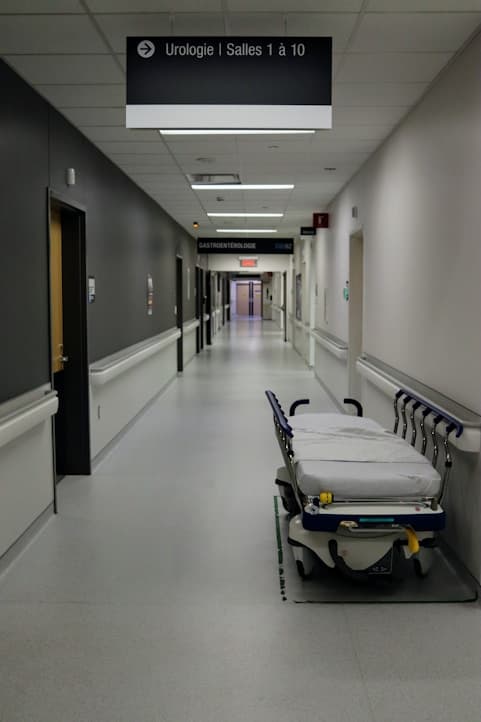 Hospital corridor